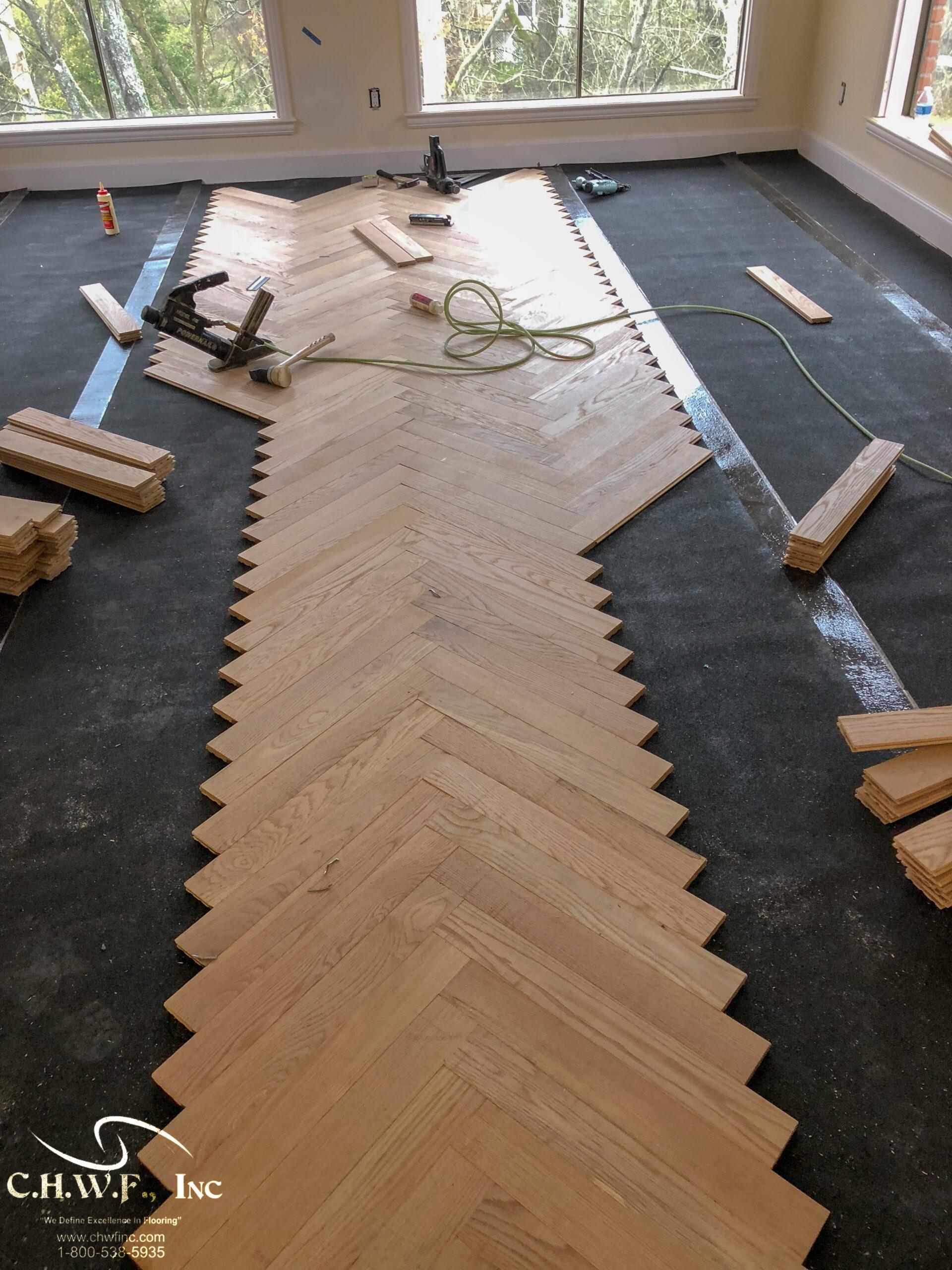 flooring work progress scaled